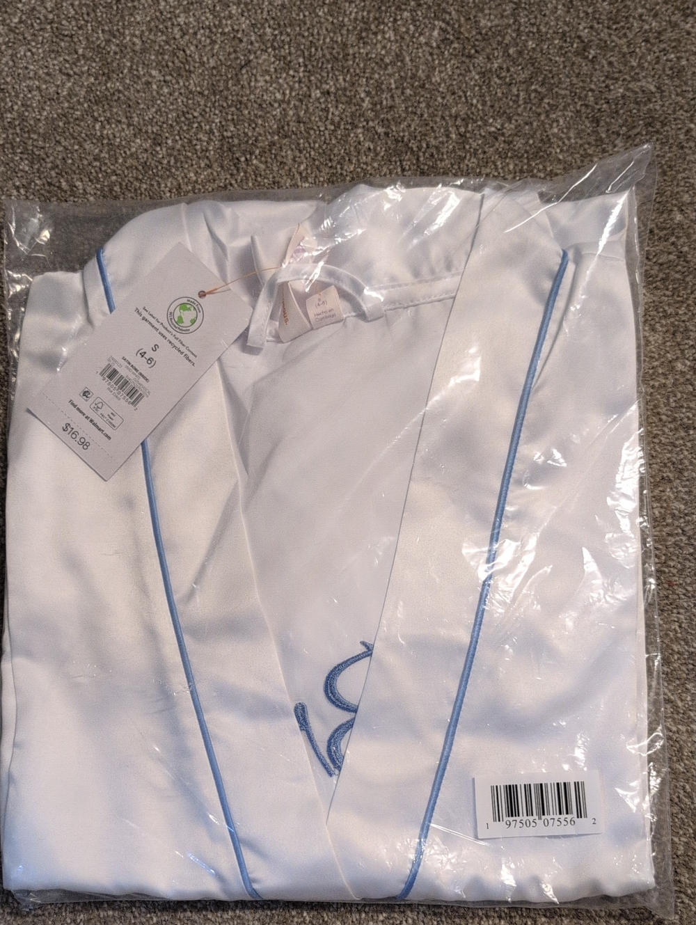 NWT Satin Bride Robe - Picture 3 of 4
